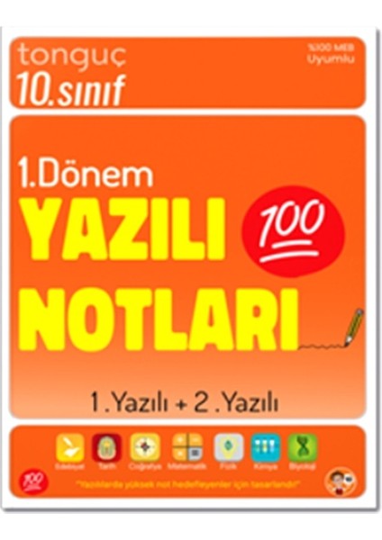 10. Sınıf Yazılı Notları 1. Dönem
