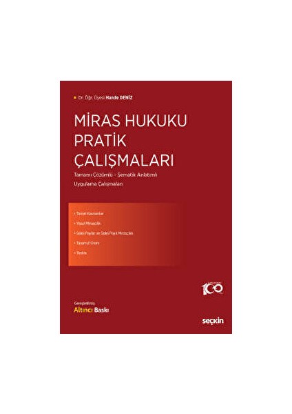 Miras Hukuku Pratik Çalışmaları - Hande Deniz