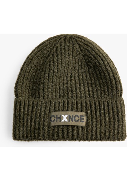 Örgü Bere Slogan Etiket Baskılı Katlama Detaylı fiyatları