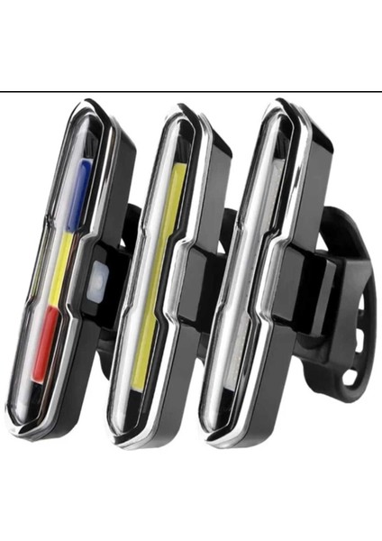 Bisiklet Kuyruk Işık Süper Parlak Bisiklet Işığı Bisiklet Aksesuarları USB Şarj Edilebilir