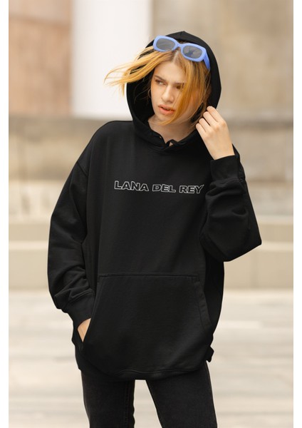 Lana Del Rey Sırt Baskılı Kapüşonlu Sweatshirt, Unisex Oversize Lana Del Rey Baskılı Hoodie fiyatları