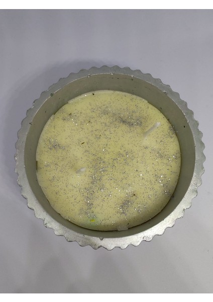 Dekoratif Beton Saksıda Mum modelleri