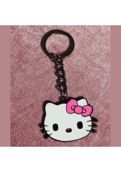 Hello Kitty Figürlü Çift Arkadaş Anahtarlık Seti