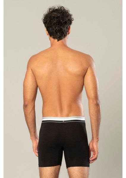Erdem Siyah Pamuk Elastan Uzun Boxer 1415 fiyatları