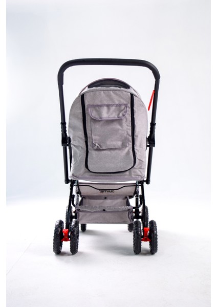 Collesium Kedi & Köpek Arabası Gri PT03-G 76X52X95 cm