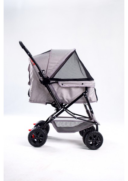 Collesium Kedi & Köpek Arabası Gri PT03-G 76X52X95 cm fiyatları