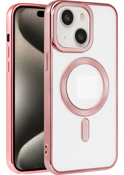 Apple iPhone 15 Kılıf Pütür Dizayn Magsafe Şeffaf Krns Case fiyatları