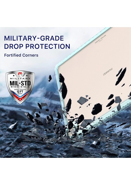Clear Acrylic Shockproof Tablet Case For Huawei Matepad T10 / T10S (Yurt Dışından)