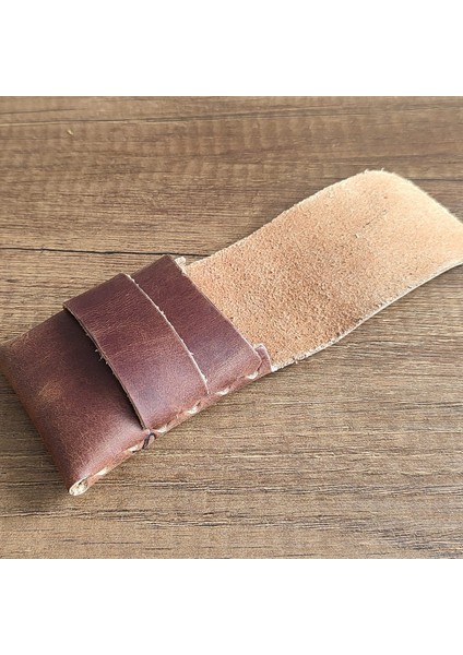 Sumerian Wallet Minimalist Deri Kartlık Tarçın (Anahtarlık Hediye ) fiyatları