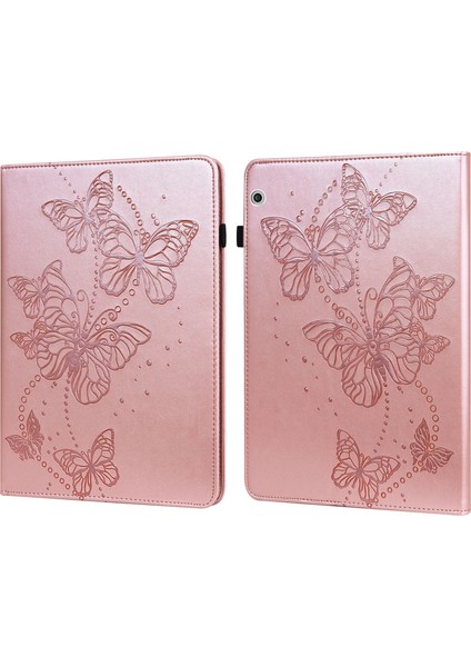 For Huawei Mediapad T3 10 9.6 Inch Embossed Pattern Horizontal Flip Leather Tablet Case (Yurt Dışından)