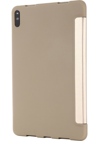 For Huawei Matepad 11 (2021) Gebeı Shockproof Horizontal Flip Leather Case With Three-Folding Holder (Yurt Dışından)