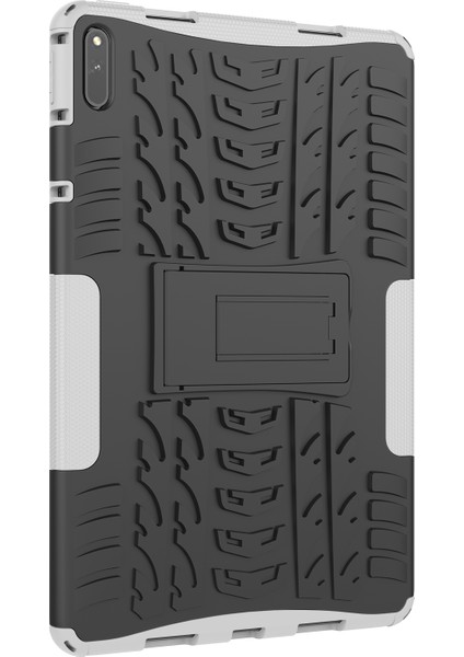Huawei Matepad Için 11 Lastik Doku Darbeye Dayanıklı Tpu + Pc Koruyucu Kılıf Tutucu For Huawei Matepad 11 (Yurt Dışından)