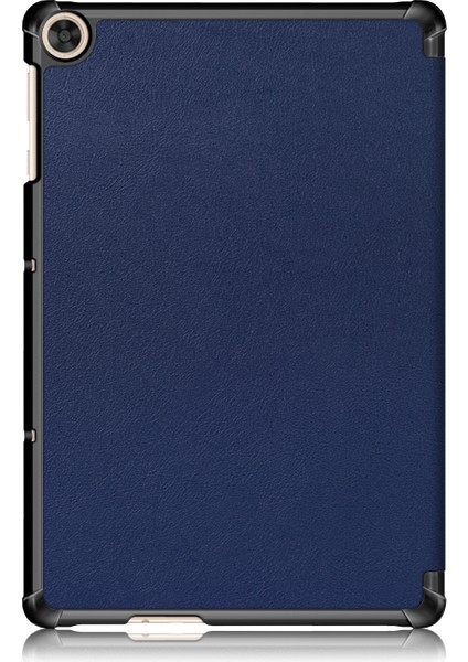 Custer Painted 3-Folding Holder Tablet Pc Leather Case For Honor Pad 7 10.1inch/x8/x8 (Yurt Dışından)