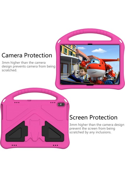 For Huawei Mediapad T5 10.1 Eva Flat Anti Falling Protective Case Shl With Holder (Yurt Dışından)