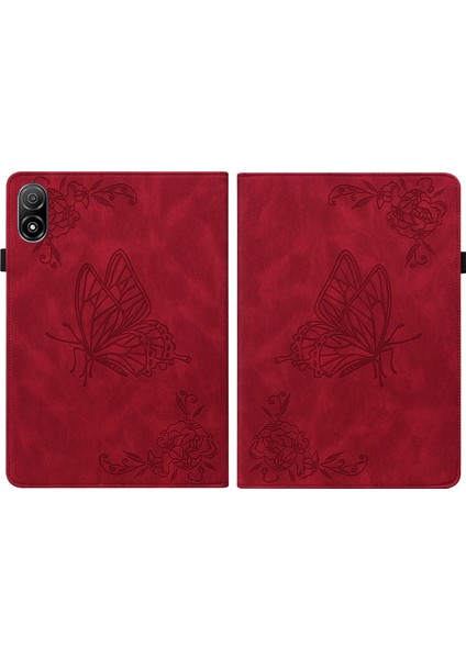 Flower Embossed Leather Tablet Case For Honor Pad V8 Pro (Yurt Dışından)