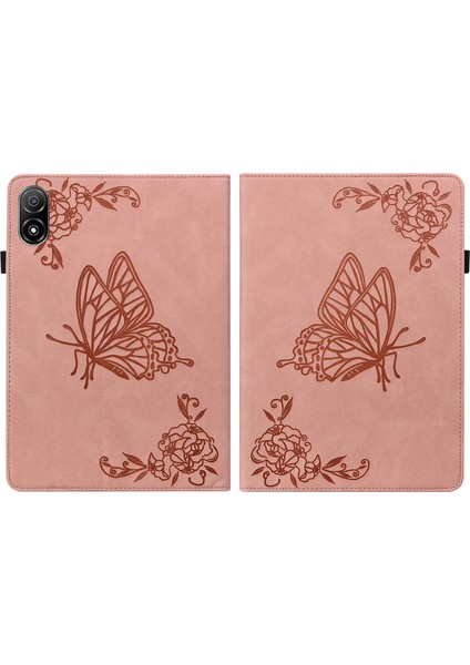 Flower Embossed Leather Tablet Case For Honor Pad V8 Pro (Yurt Dışından)