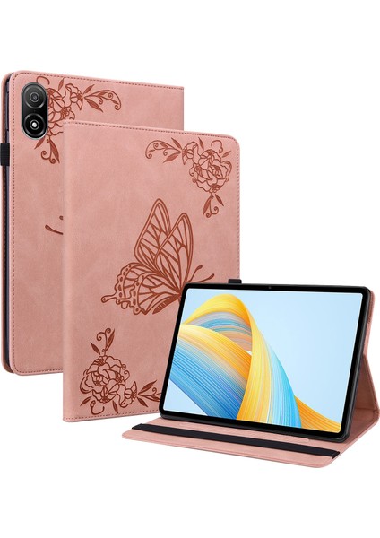 Flower Embossed Leather Tablet Case For Honor Pad V8 Pro (Yurt Dışından)