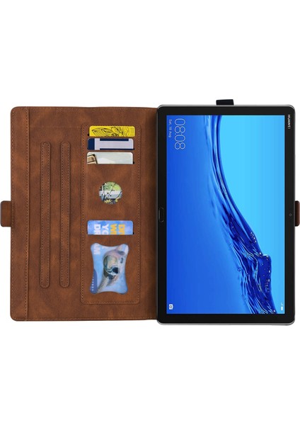 For Huawei Mediapad M5 8 / Honor Tab 5 Love Pattern Horizontal Flip Leather Case With Holder For Huawei Mediapad M5 Lite 8 / Honor Tab 5 (Yurt Dışından)