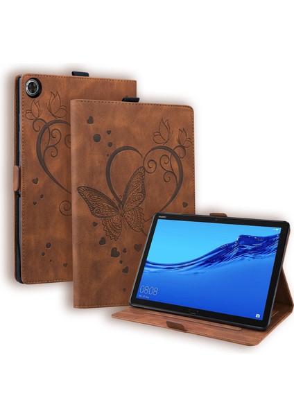 For Huawei Mediapad M5 8 / Honor Tab 5 Love Pattern Horizontal Flip Leather Case With Holder For Huawei Mediapad M5 Lite 8 / Honor Tab 5 (Yurt Dışından)