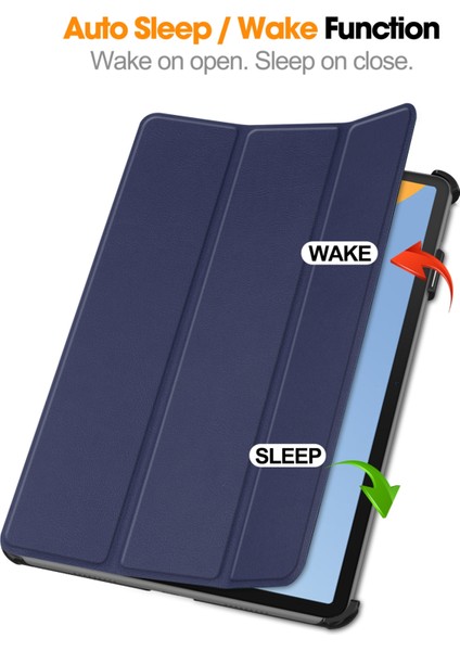 For Huawei Matepad 11.5 2023 Custer Texture 3-Fold Holder Leather Tablet Case (Yurt Dışından)
