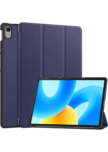 For Huawei Matepad 11.5 2023 Custer Texture 3-Fold Holder Leather Tablet Case (Yurt Dışından)