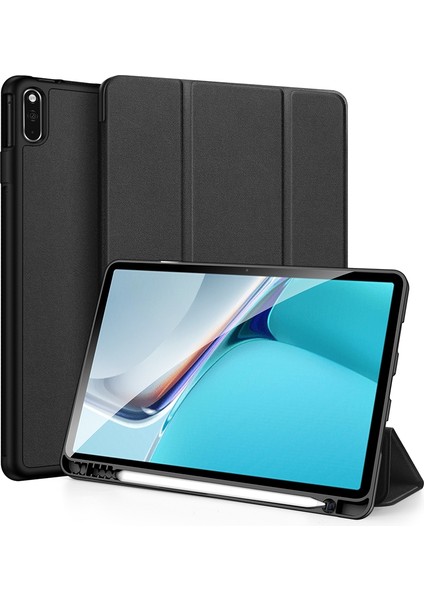 For Huawei Matepad 11 2021 Dux Ducıs Domo S Horizontal Flip Magnetic Pu Leather Case With Three-Folding Holder (Yurt Dışından)