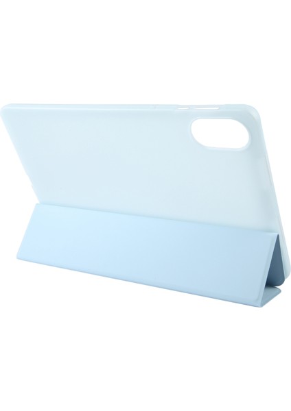 Color 3-Folding Leather Tablet Case For Honor Pad X9 / X8 Pro (Yurt Dışından)