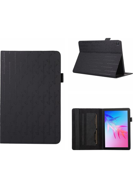 Lucky Bamboo Pattern Leather Tablet Case For Huawei Matepad T 10 / T 10S (Yurt Dışından)