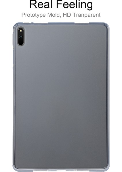 For Huawei Matepad 11 0.75MM Dropproof Outside Glossy Inside Frosted Tpu Protective Case (Yurt Dışından)