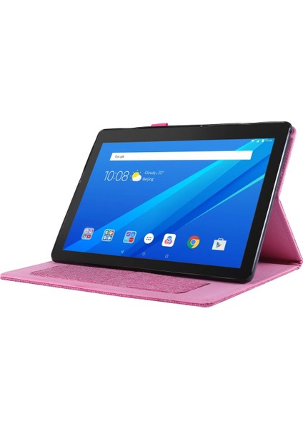 Lenovo Sekmesi Için E10 10.1 Bez Tarzı Tpu Düz Koruyucu Kabuk (Yurt Dışından)