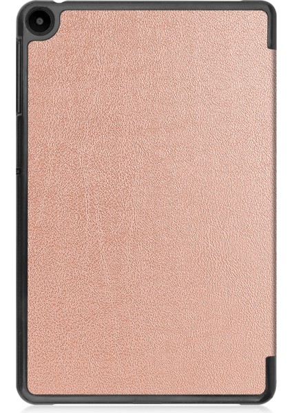 For Huawei Matepad Se 10.4 Custer Pure Color 3-Fold Holder Leather Tablet Case (Yurt Dışından)
