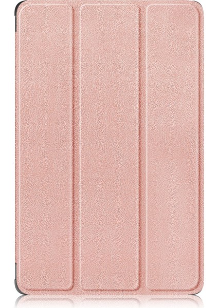 For Huawei Matepad Se 10.4 2022 Custer Pure Color 3-Fold Holder Leather Tablet Case (Yurt Dışından)