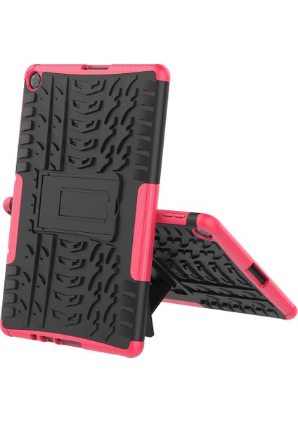 Huaweı Matepad T10 / T10S / Konum 2 Lastik Doku Darbeye Dayanıklı Tpu + Pc Koruyucu Kılıf Tutucu For Huawei Matepad T10/T10S/ENJOY 2 (Yurt Dışından)