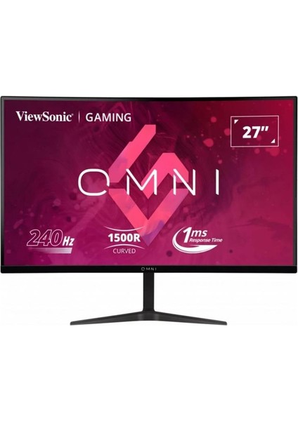 27 Vıewsonıc VX2719-PC-MHD Gamıng 1ms 240MHZ 2xhdmı 1xdp Fhd 1920X1080 Hoparlör Flıcker-Free Freesyn