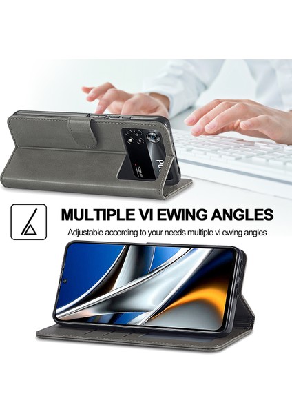 Xiaomi Poco M4 Pro 4g Için Flip Standlı Deri Cüzdan Telefon Kılıfı (Yurt Dışından) modelleri