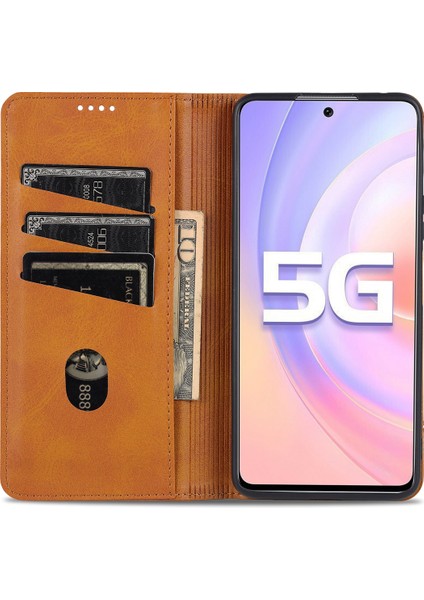 Honor 50 Se Için Vintage Deri Cüzdan Standı Telefon Kılıfı (Yurt Dışından) indirimleri