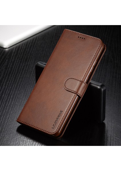 Xiaomi 11T / Xiaomi 11T Pro Için Flip Standlı Deri Cüzdan Telefon Kılıfı (Yurt Dışından)