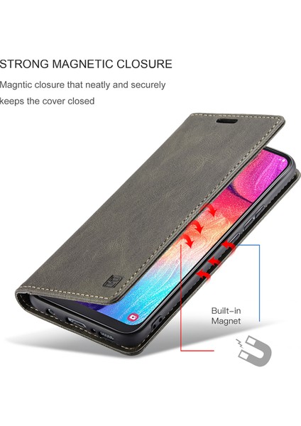 Samsung Galaxy A50 / A50S / A30S Için Vinil Deri Kapak Flip Cüzdan Standı Telefon Kılıfı (Yurt Dışından) fiyatları