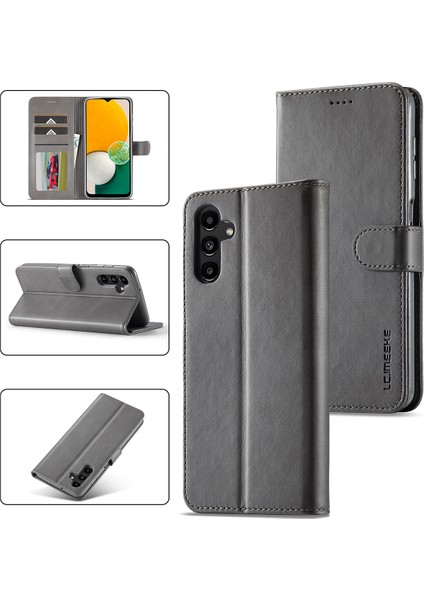 Samsung Galaxy A24 4g Için Flip Standlı Deri Cüzdan Telefon Kılıfı (Yurt Dışından)