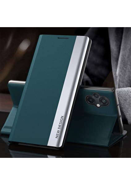 Xiaomi Poco M5 Için Ince Flip Deri Manyetik Kapatma Telefon Kılıfı (Yurt Dışından) indirimleri