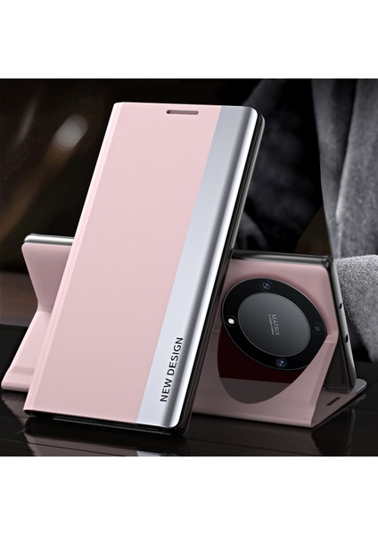 Honor X9A / Magic 5 Lite Için Ince Flip Deri Manyetik Kapatma Telefon Kılıfı (Yurt Dışından) indirimleri