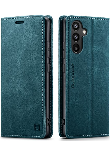 Samsung Galaxy A34 5g Için Vinil Deri Kapak Flip Cüzdan Standı Telefon Kılıfı (Yurt Dışından)