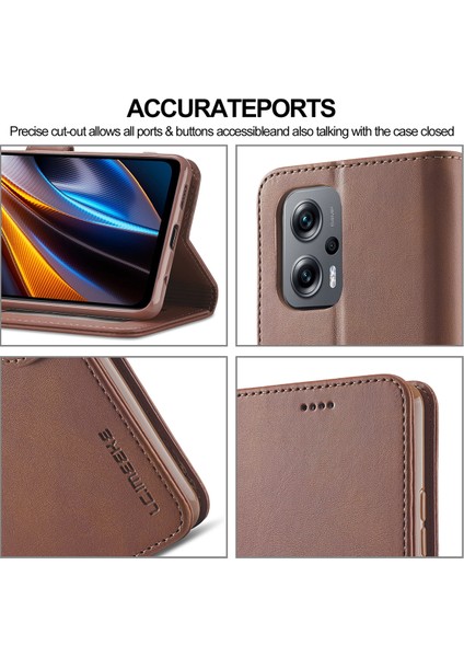 Xiaomi Poco M5 / Poco M4 5g Için Flip Standlı Deri Cüzdan Telefon Kılıfı (Yurt Dışından) fiyatları