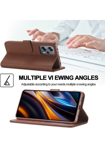 Xiaomi Poco M5 / Poco M4 5g Için Flip Standlı Deri Cüzdan Telefon Kılıfı (Yurt Dışından) modelleri