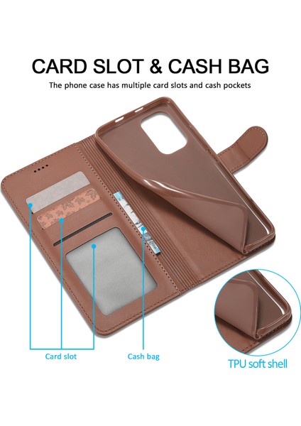 Xiaomi Poco M5 / Poco M4 5g Için Flip Standlı Deri Cüzdan Telefon Kılıfı (Yurt Dışından) indirimleri