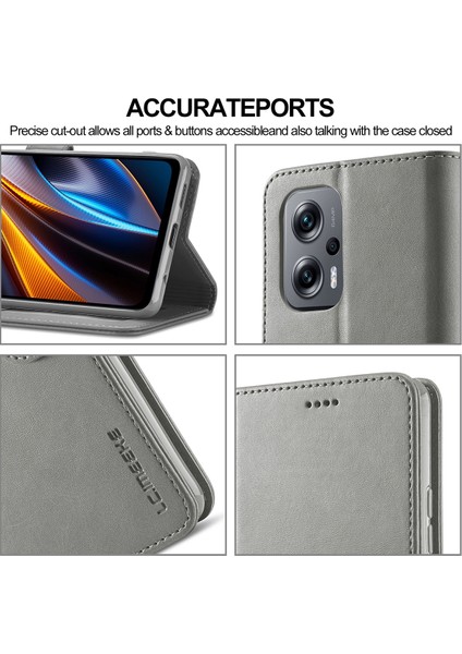 Xiaomi Poco M5 / Poco M4 5g Için Flip Standlı Deri Cüzdan Telefon Kılıfı (Yurt Dışından) fiyatları