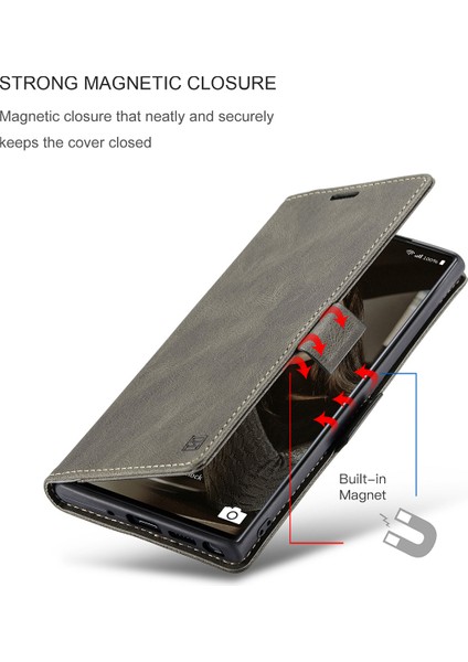 Samsung Galaxy Note 10 Için Vinil Deri Kapak Flip Cüzdan Standı Telefon Kılıfı (Yurt Dışından) fiyatları