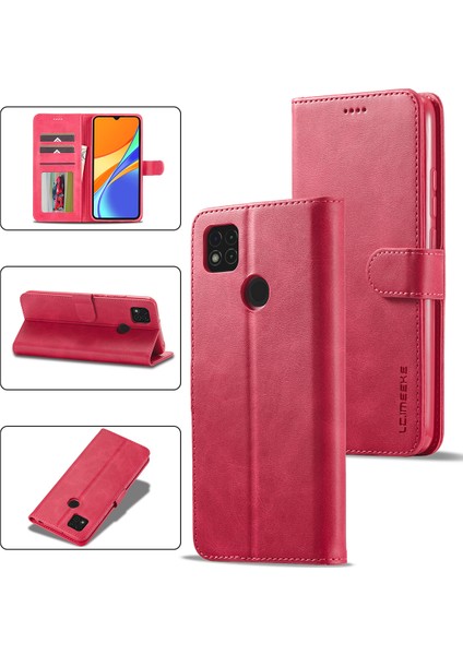 Xiaomi Redmi 9c Için Flip Standlı Deri Cüzdan Telefon Kılıfı Sıcak (Yurt Dışından)