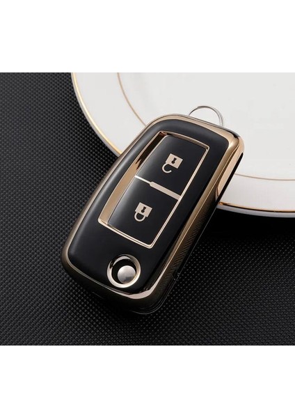 Nissan Jurke Micra Qashqai Pulsar X-Trail Lüks Anahtar Koruma Kılıfı 2 Tuşlu Model