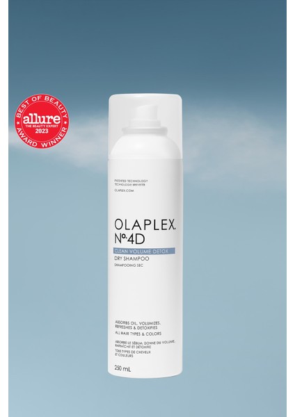 No. 4D CLEAN VOLUME DETOX DRY SHAMPOO - Hacim Veren Detoks Etkili Kuru Şampuan